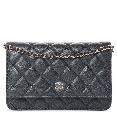 chanel woc consignment|CHANEL Caviar Quilted Wallet on Chain WOC Black.